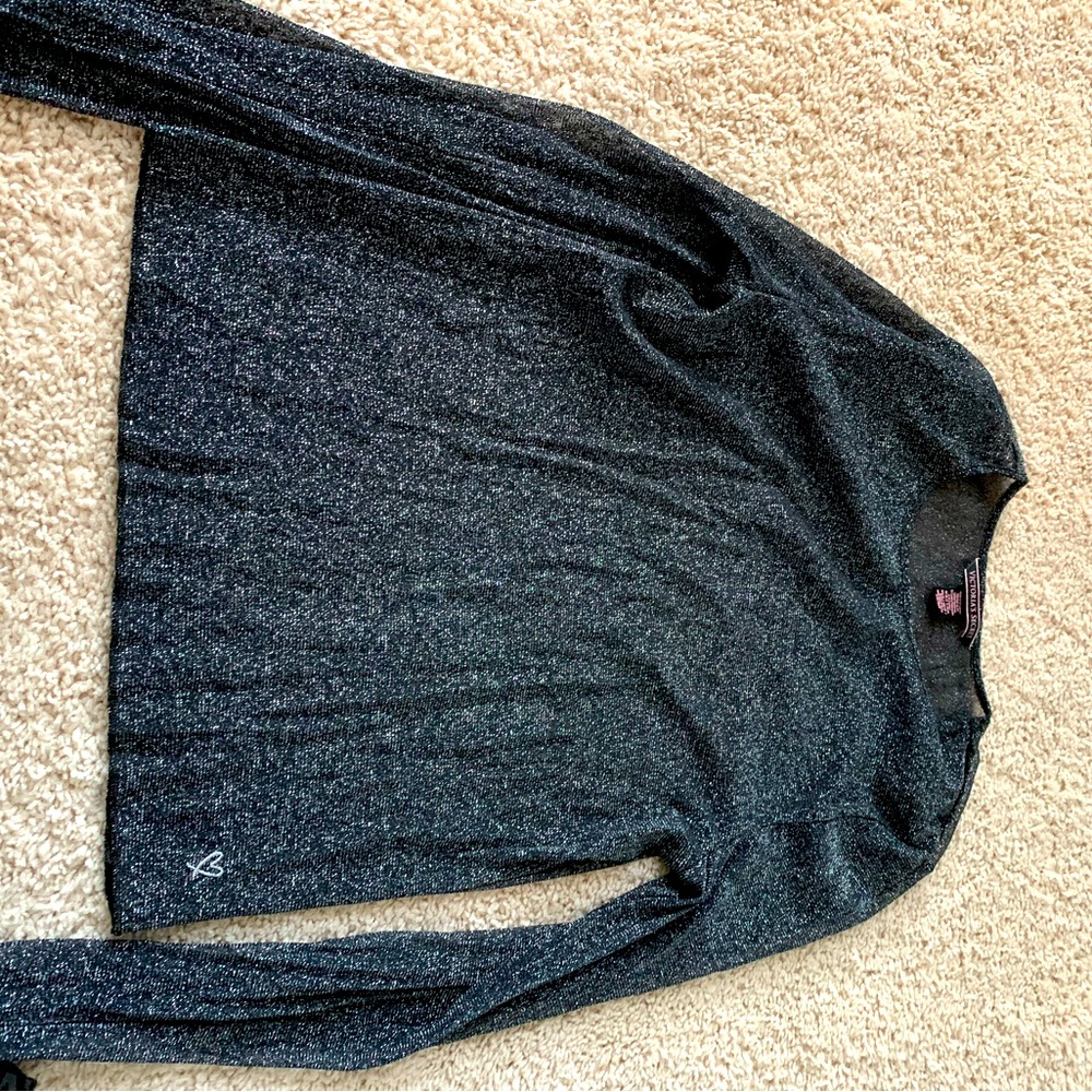 Victoria’s Secret sparkly Mesh Long Sleeve shirt